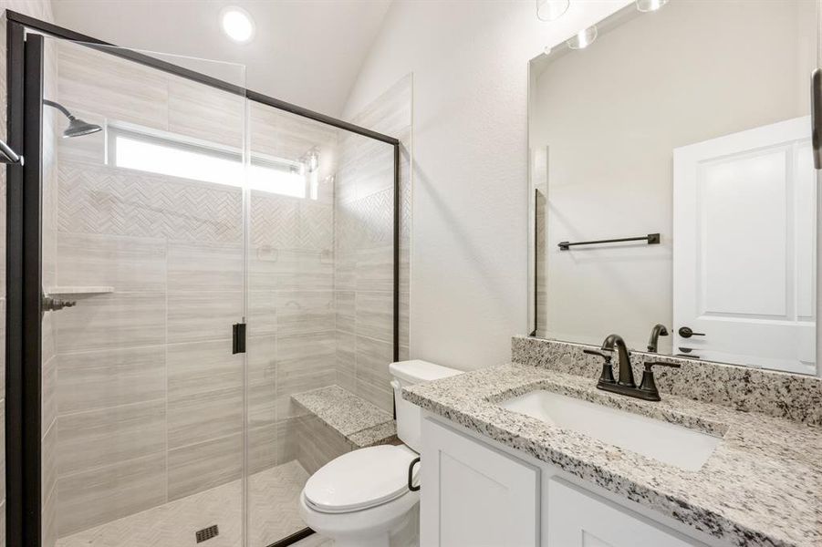 Furnished interior view inside a new home in Villages of Walnut Grove, Midlothian (Image 8).