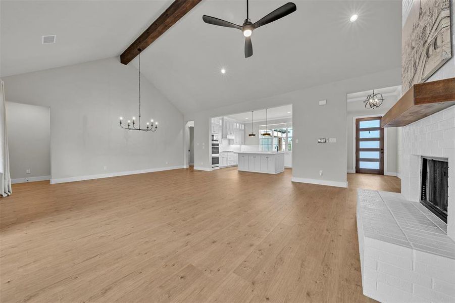 Spacious, unfurnished interior of a new home in LeTara, Haslet (Image 18). Spacious, unfurnished interior of a new home in LeTara, Haslet (Image 18).
