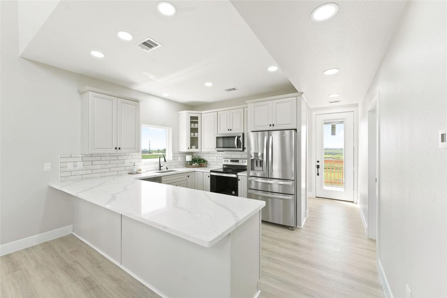 Furnished interior view inside a new home in , Surfside Beach (Image 9).