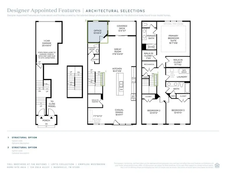 2D floor plan layout of this home in The Nations - Lofts, Nashville, TN (Image 7). 2D floor plan layout of this home in The Nations - Lofts, Nashville, TN (Image 7).