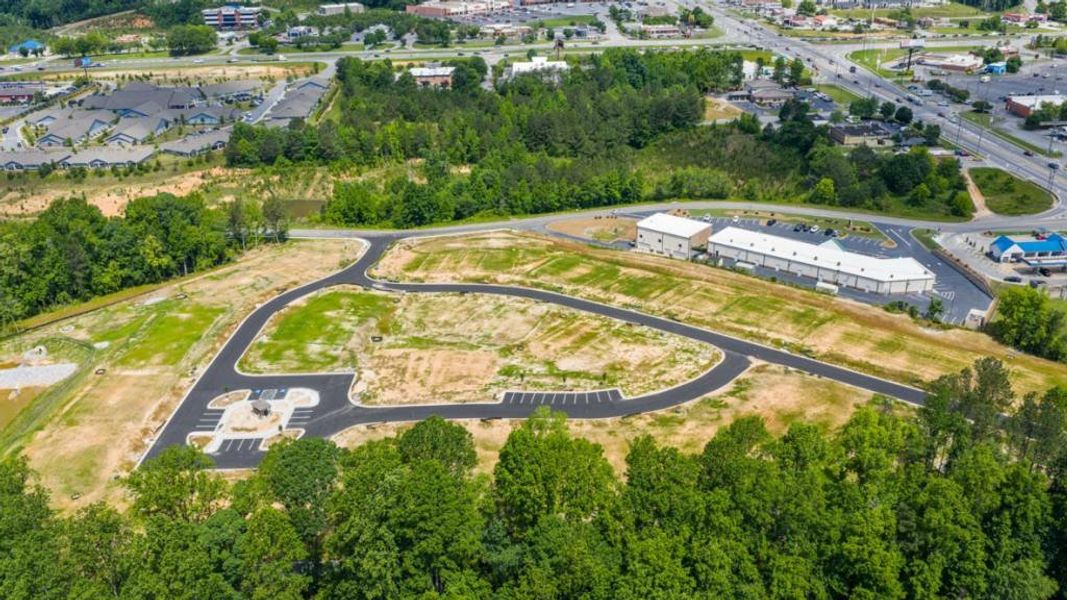 Site preparation for new homesites in Hughes Court, Dawsonville (Image 29).