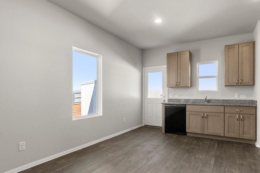 Furnished interior view inside a new home in Harvest Ridge, Elgin (Image 7).