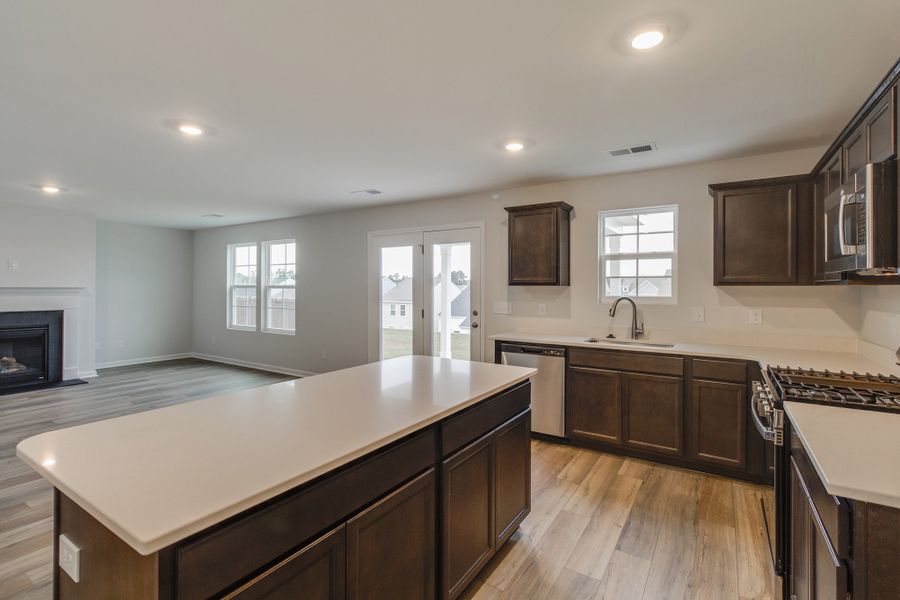 Furnished interior view inside a new home in Ellington, Elgin (Image 10).