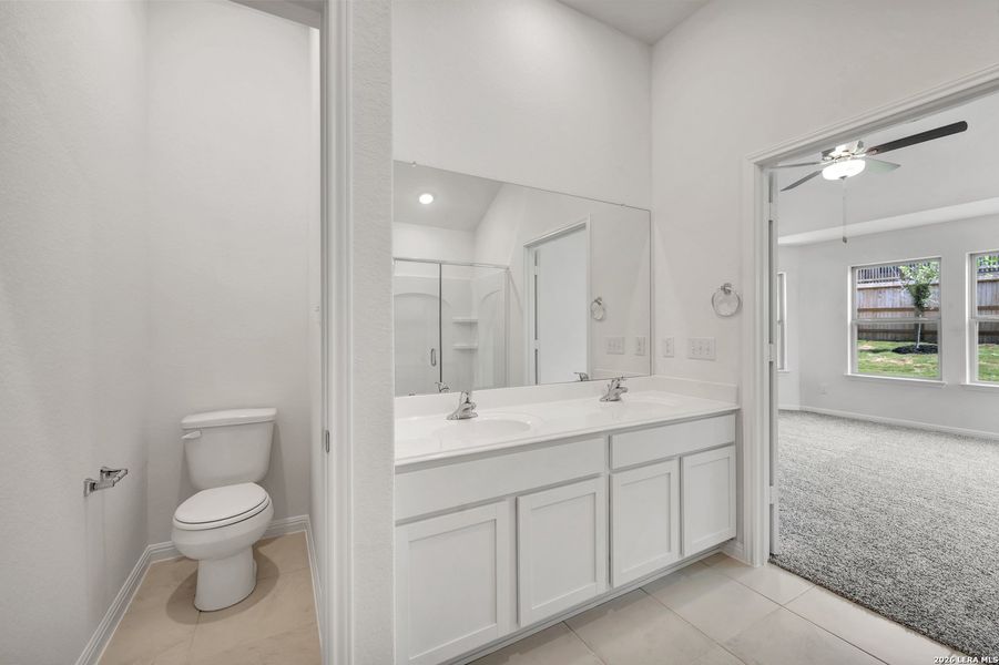 Furnished interior view inside a new home in Mesquite Ridge, San Antonio (Image 12).