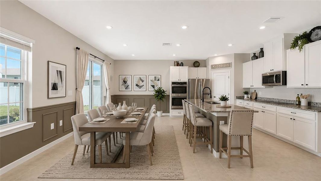 Furnished interior view inside a new home in , Bradenton (Image 15).