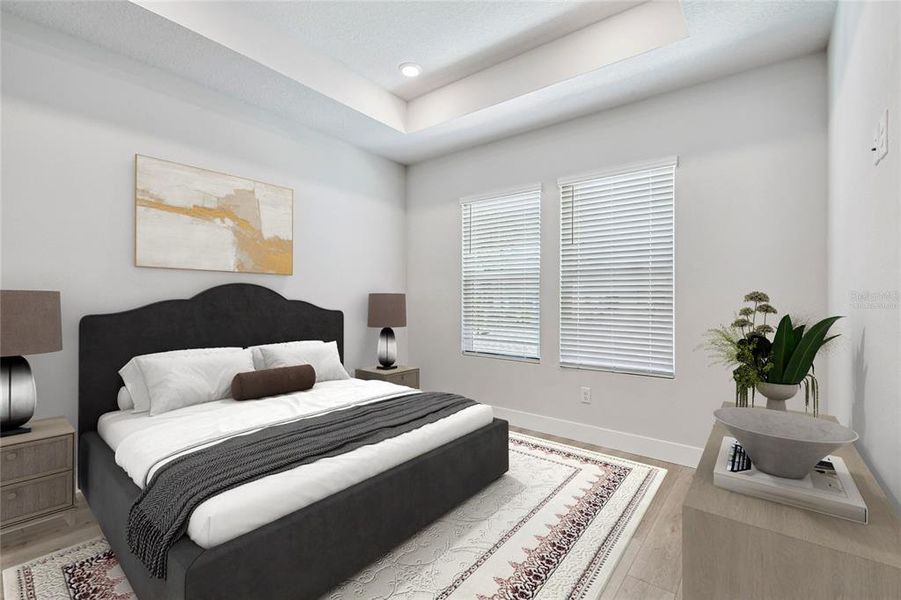 Furnished interior view inside a new home in , Tampa (Image 8).