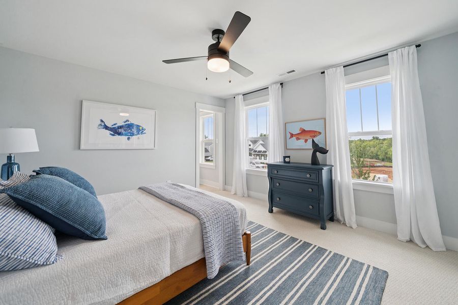 Furnished interior view inside a new home in , Summerville (Image 17).