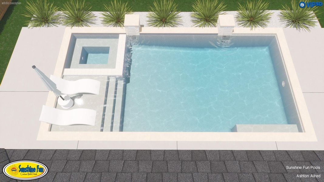 Pool Renderings Pool Renderings