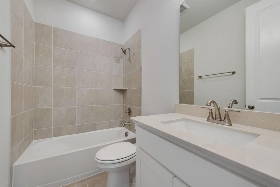 Furnished interior view inside a new home in Somercrest, Midlothian (Image 29).