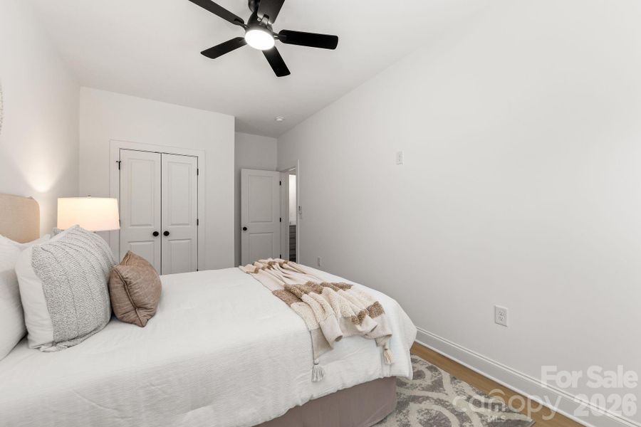 Furnished interior view inside a new home in , Charlotte (Image 19).