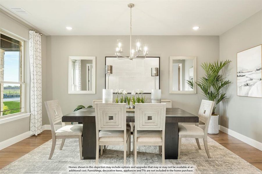 Furnished interior view inside a new home in Mosaic, Celina (Image 5). Furnished interior view inside a new home in Mosaic, Celina (Image 5).