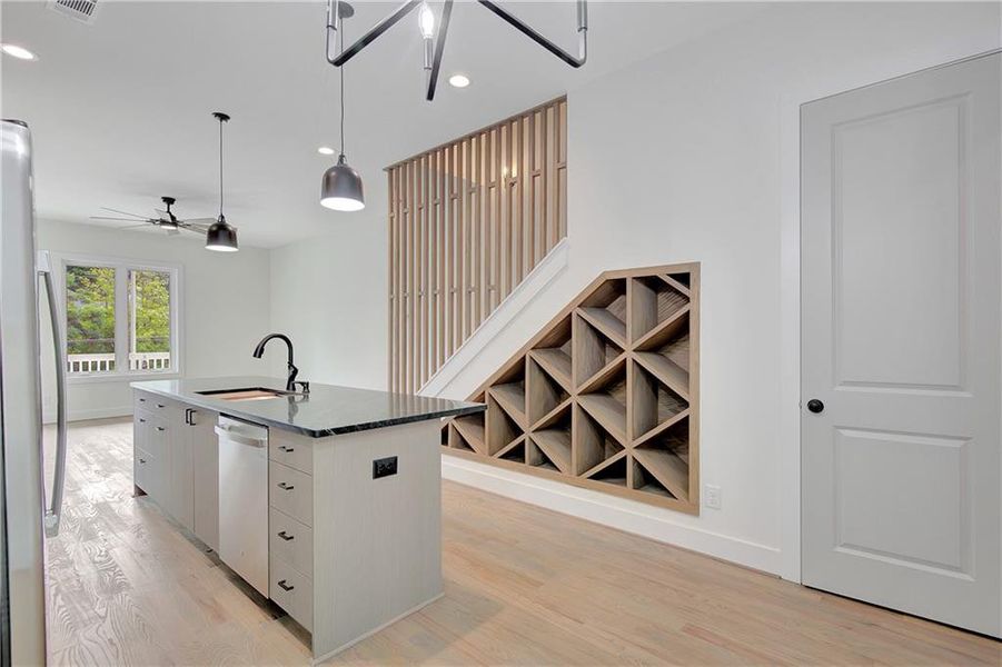 Furnished interior view inside a new home in , Atlanta (Image 38).