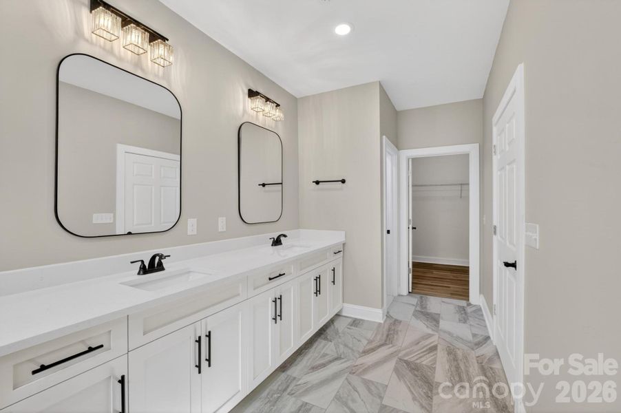 Furnished interior view inside a new home in , Lenoir (Image 17).