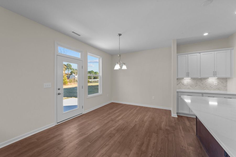 Spacious, unfurnished interior of a new home in Traditions at Carolina Forest, Myrtle Beach (Image 19). Spacious, unfurnished interior of a new home in Traditions at Carolina Forest, Myrtle Beach (Image 19).