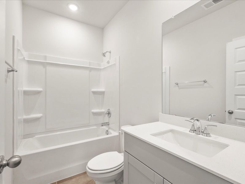 Furnished interior view inside a new home in Vickery Station, Woodruff (Image 11).