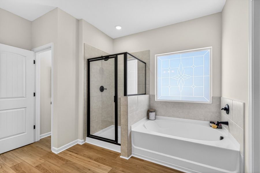 Furnished interior view inside a new home in Saddle Ridge, Calhoun (Image 21).