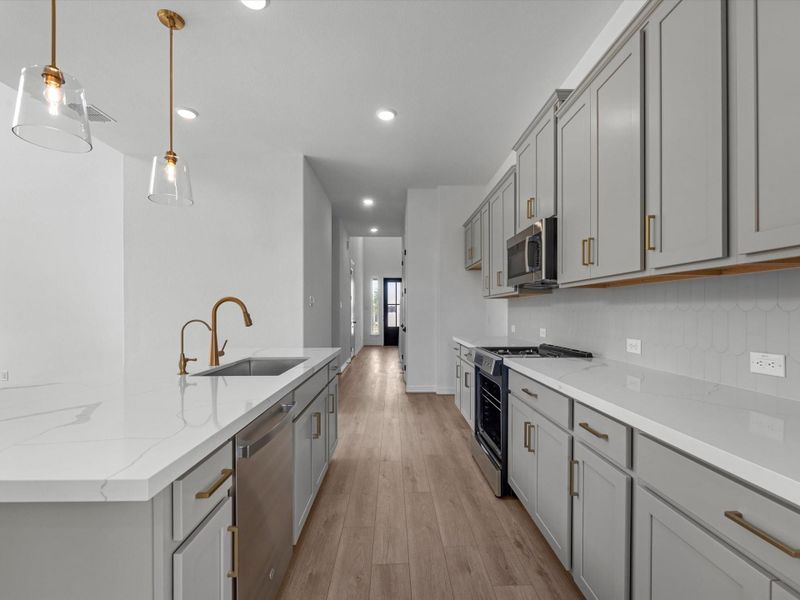 Furnished interior view inside a new home in Wildrye, Waller (Image 6).
