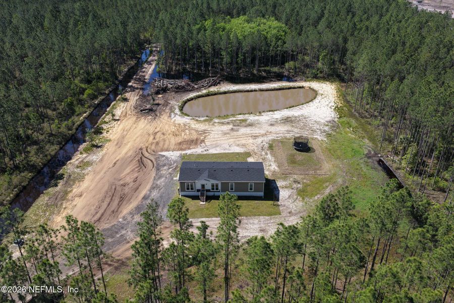 Site preparation for new homesites in , Bunnell (Image 37).