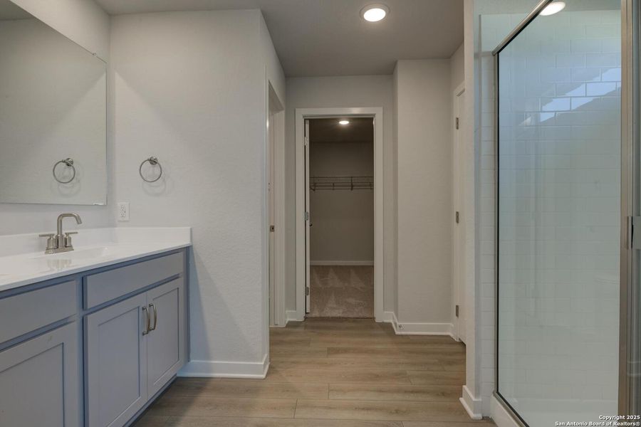 Furnished interior view inside a new home in The Preserve at the Wilder, Adkins (Image 8).