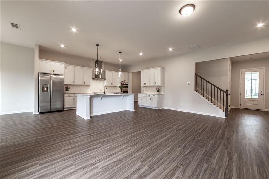 Spacious, unfurnished interior of a new home in , Canton (Image 58).