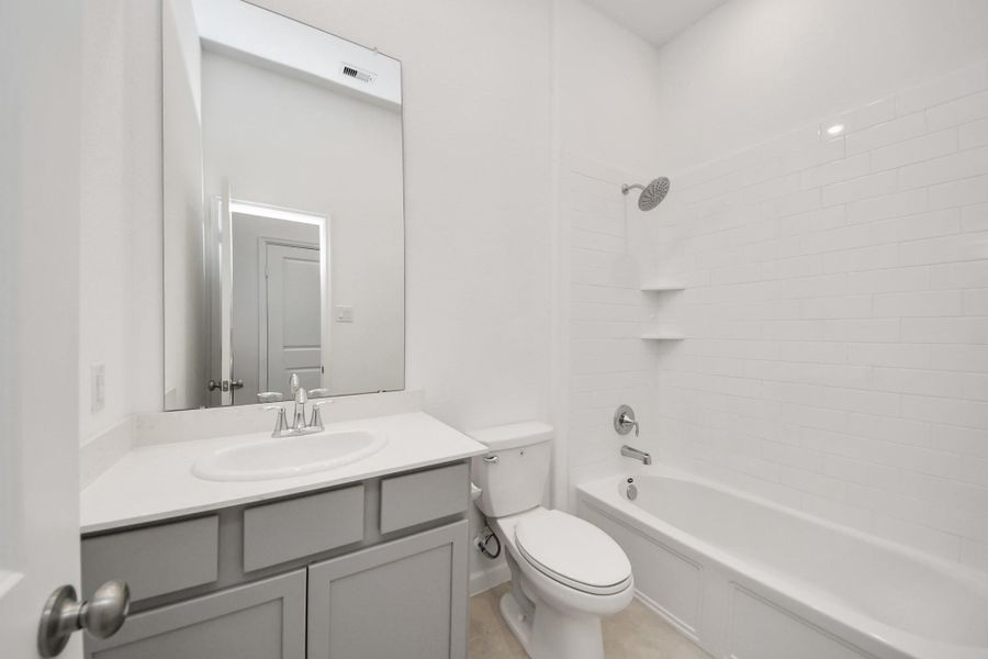 Furnished interior view inside a new home in Tavola: Fairway Collection, New Caney (Image 5).