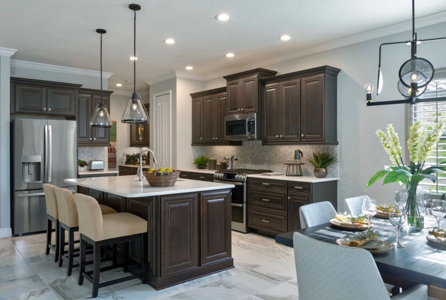 Representative furnished interior of a home built from the White Star by Neal Communities in Palm Grove, Bradenton (Image 5).