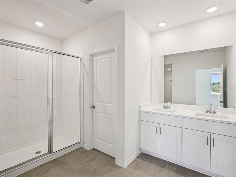 Furnished interior view inside a new home in Oakfield Trails - Classic Series, Parrish (Image 4).