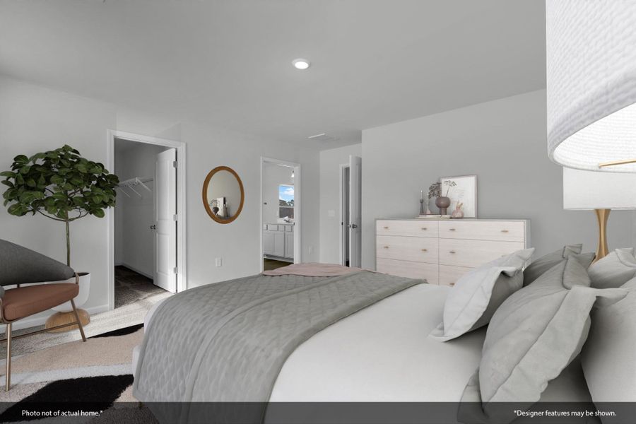 Furnished interior view inside a new home in Central Creek, Goose Creek (Image 3).