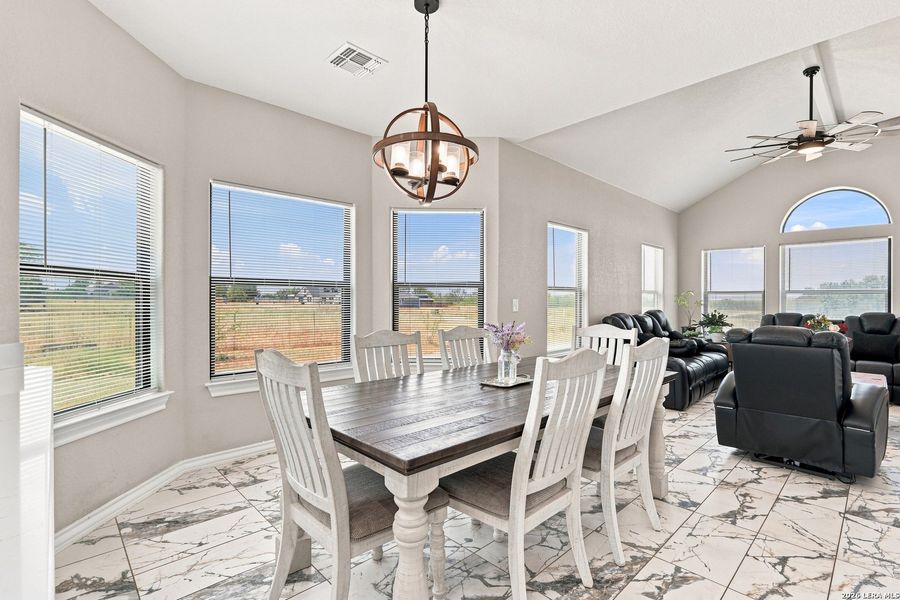 Furnished interior view inside a new home in , Von Ormy (Image 12).