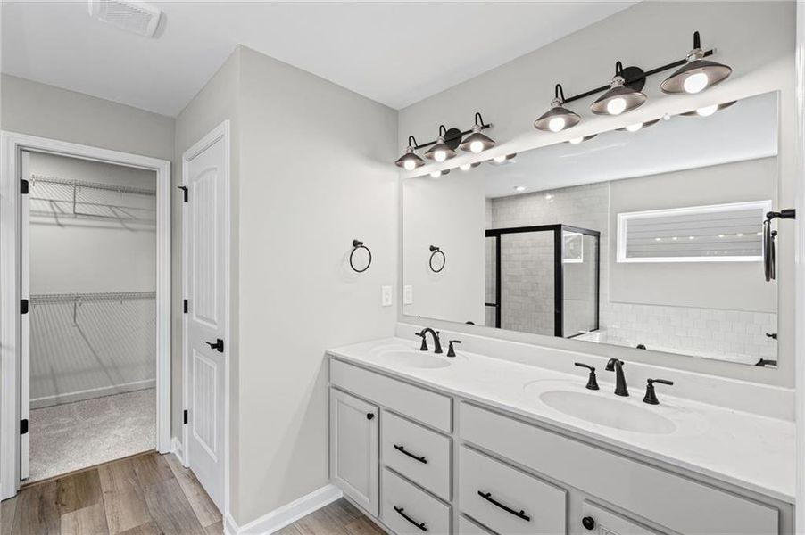 Furnished interior view inside a new home in Twin Lakes, Hoschton (Image 10).