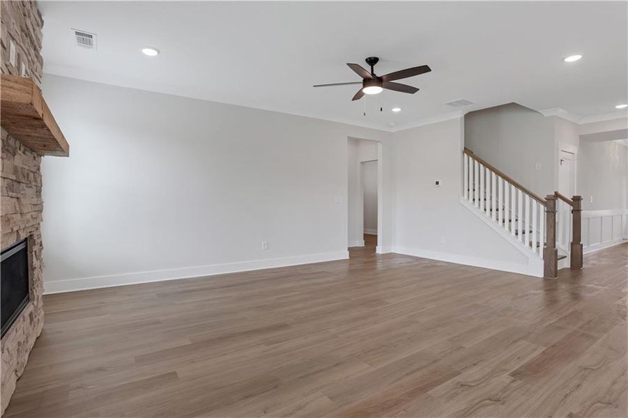 Spacious, unfurnished interior of a new home in , Loganville (Image 19).