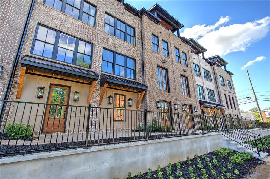 Exterior details and patio area of a home in , Cartersville (Image 22).