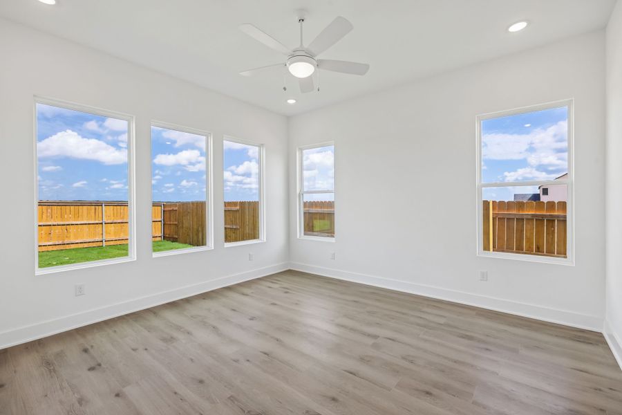 Spacious, unfurnished interior of a new home in Freedom at Anthem, Kyle (Image 19). Spacious, unfurnished interior of a new home in Freedom at Anthem, Kyle (Image 19).