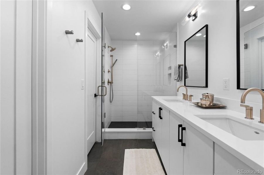 Furnished interior view inside a new home in , Denver (Image 38).