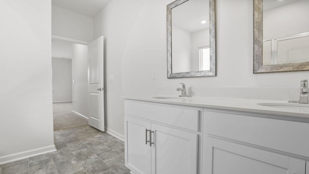 Furnished interior view inside a new home in Pine Lake Estates, Anderson (Image 13).