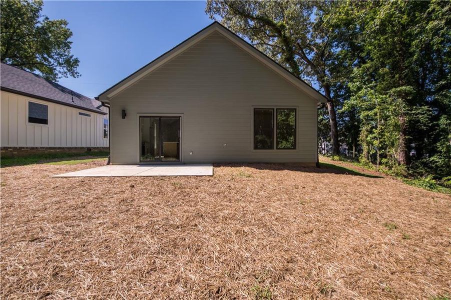Front exterior of a new home in , Atlanta, GA, highlighting curb appeal (Image 20).