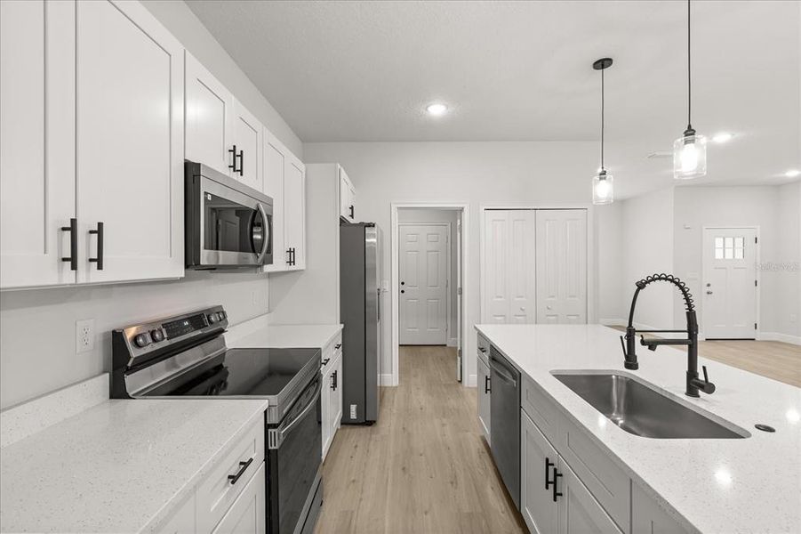 Furnished interior view inside a new home in , Ocala (Image 6).