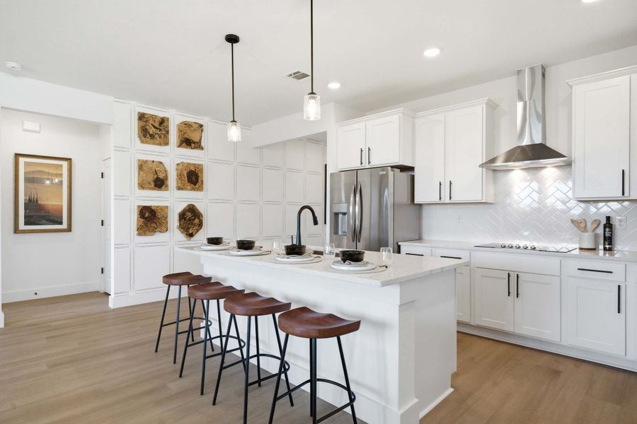 Representative furnished interior of a home built from the The Laurel M by Davidson Homes LLC in Mercer Meadows, Royse City (Image 15).
