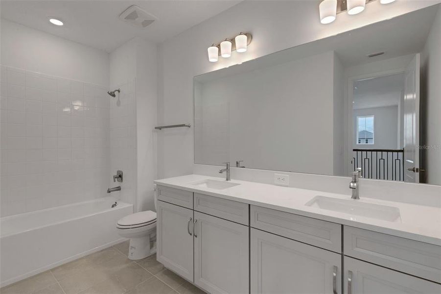 Furnished interior view inside a new home in Hawkstone, Sarasota (Image 13).