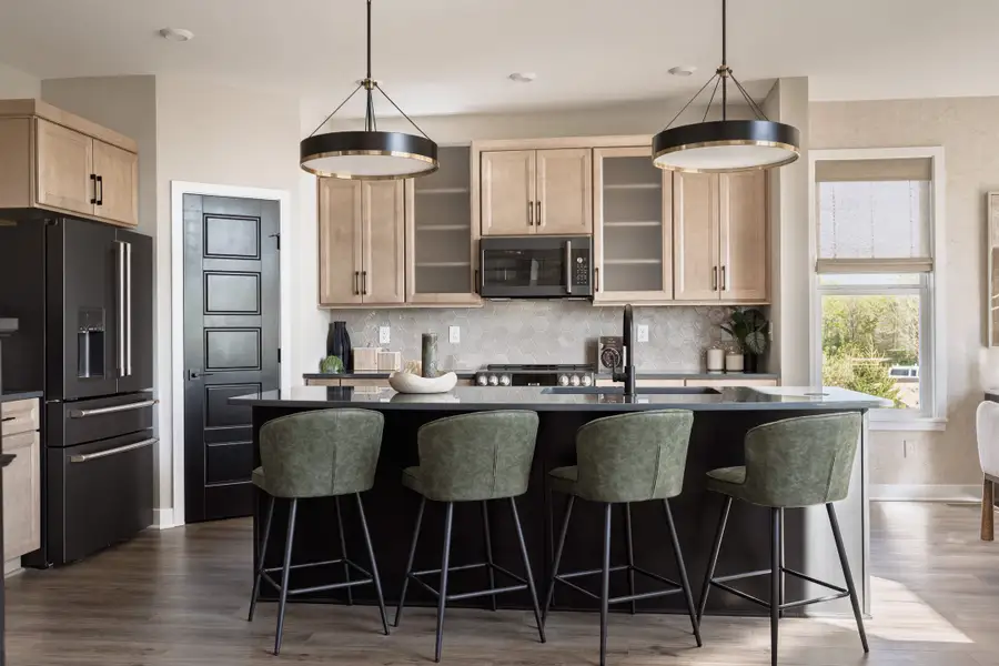 Representative furnished interior of a home built from the Blair by Fischer Homes in Leeland Farms, Fuquay Varina (Image 13).