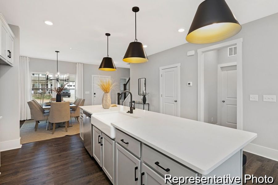 Furnished interior view inside a new home in Edgewater - The Cottages, Lancaster (Image 2).