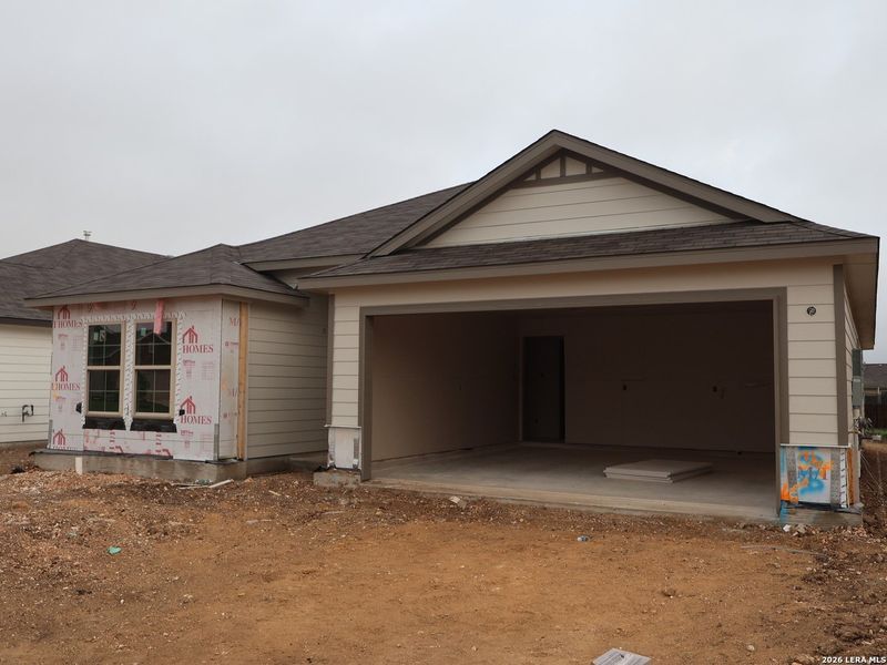 In-progress construction of a new home in Winding Brook, San Antonio, TX (Image 21).