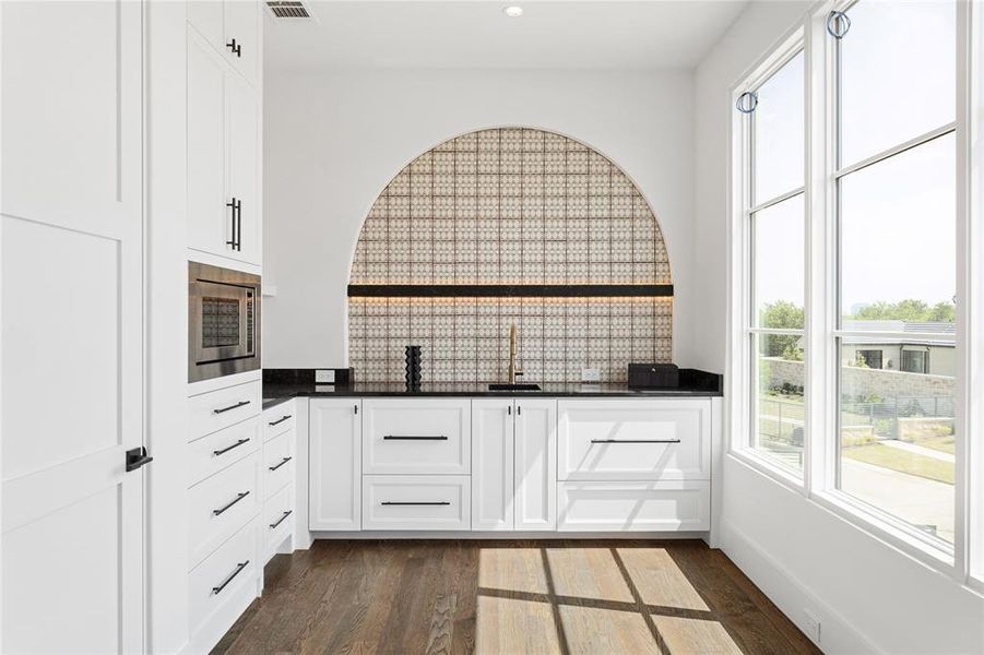 Furnished interior view inside a new home in Avadene at Las Colinas, Irving (Image 33).