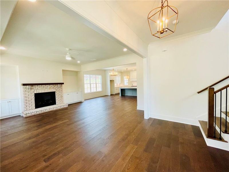 Spacious, unfurnished interior of a new home in , Suwanee (Image 28).