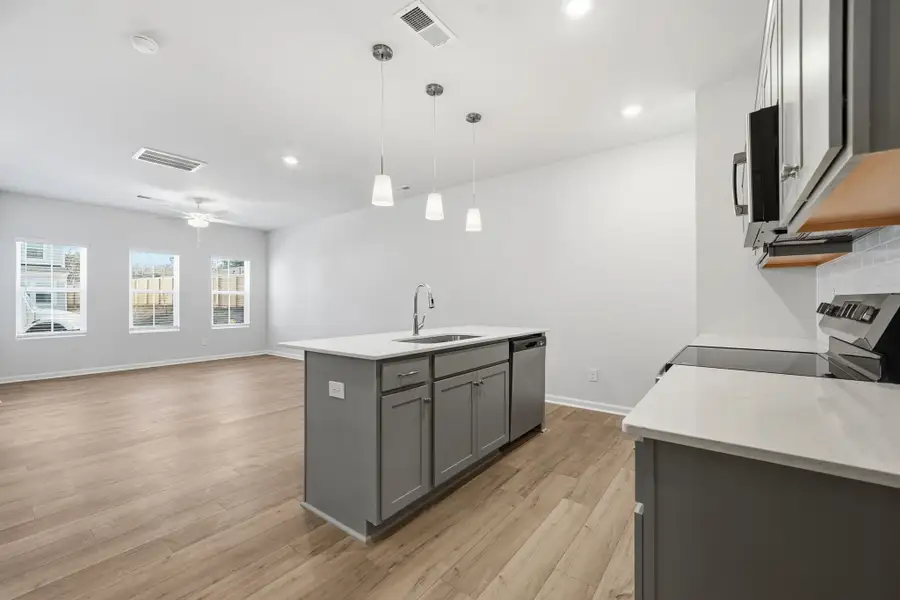 Furnished interior view inside a new home in Lakeview Village, Charlotte (Image 7).