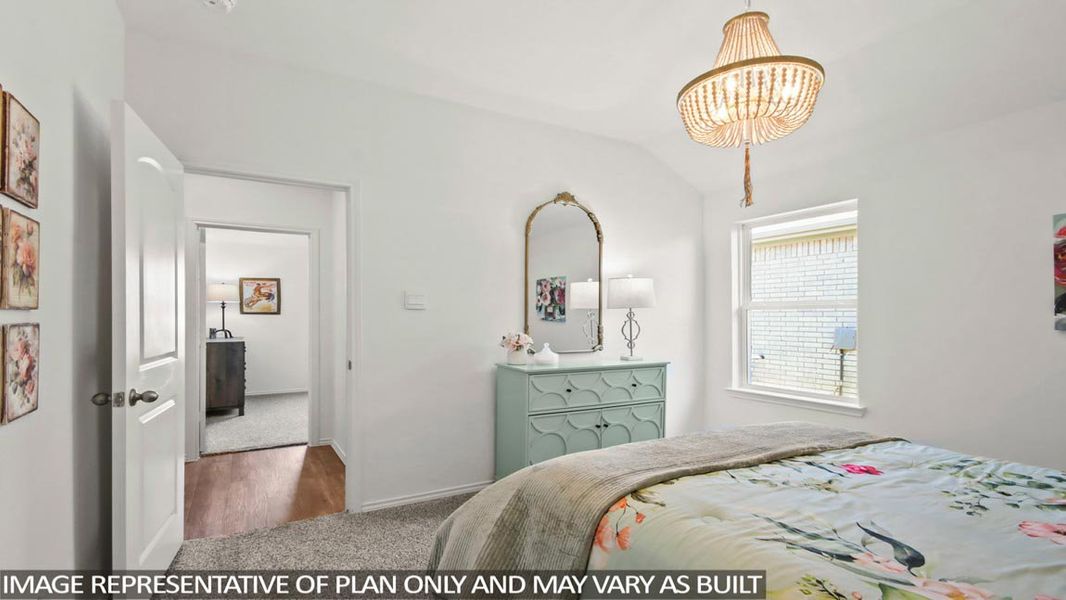 Furnished interior view inside a new home in Silverthorne, Conroe (Image 22).