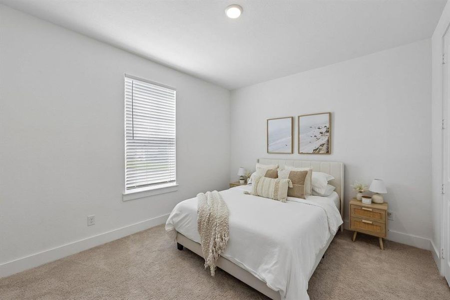 Furnished interior view inside a new home in Painted Tree, McKinney (Image 14).