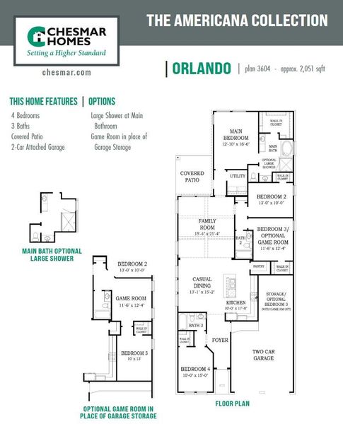 Orland Floorplan Orland Floorplan