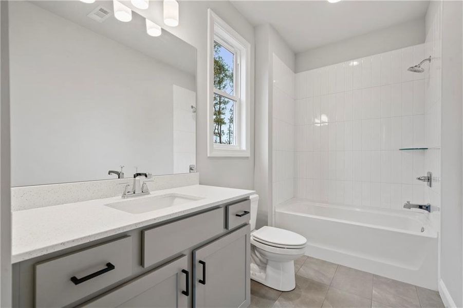 Furnished interior view inside a new home in , Marietta (Image 9).