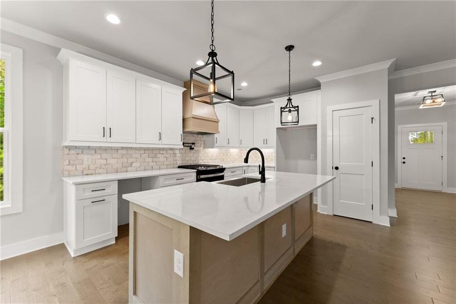 Furnished interior view inside a new home in , Dawsonville (Image 10). Furnished interior view inside a new home in , Dawsonville (Image 10).
